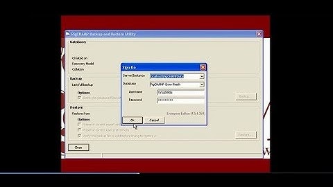 PigCHAMP How-to: Back-up and Restore