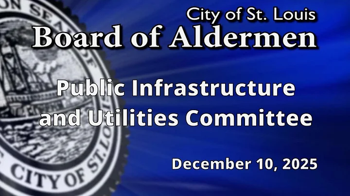 Public Infrastructure Committee December 10, 2025