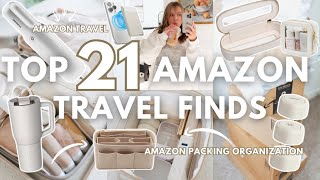 *NEW* TOP 21 Amazon Travel Finds: packing organization + amazon travel must haves by Emily Leah 22,491 views 1 month ago 21 minutes