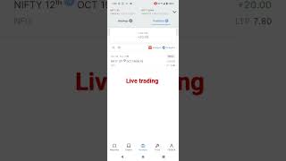 live trading nifty 50 shortvideo