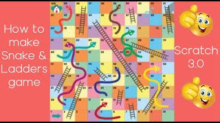 How to make Snake & Ladders game in Scratch 3.0 #easy screenshot 3