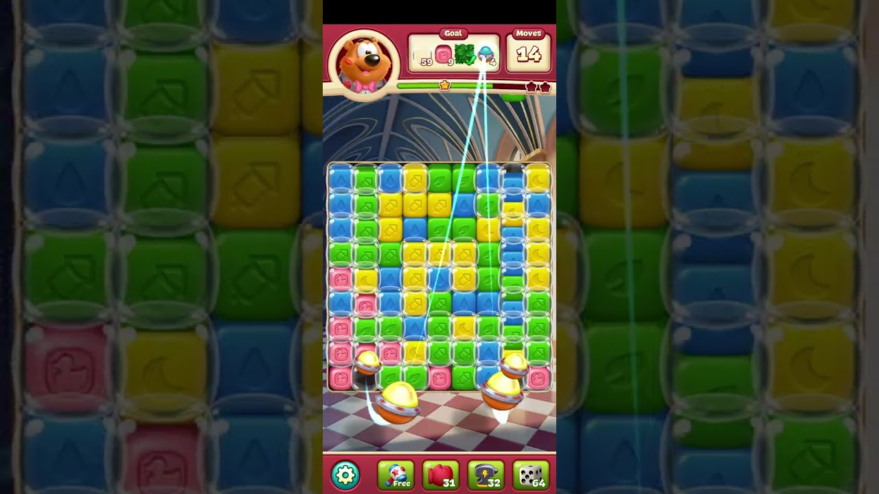 Toon Blast Level 8501 - No Boosters 🎯 