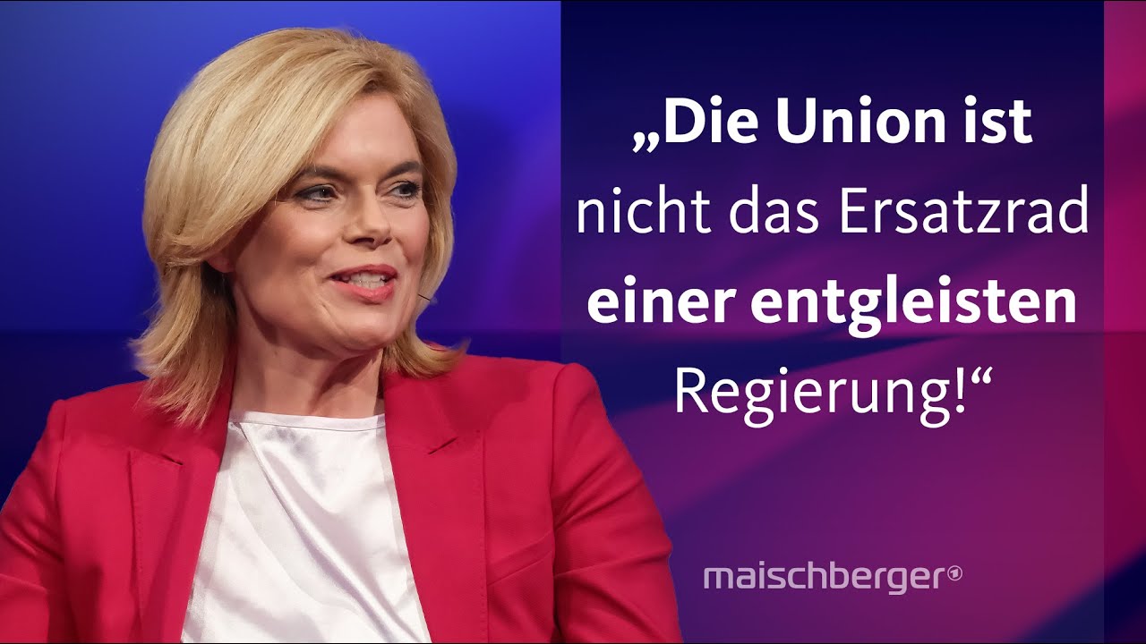 Neuwahlen im Februar: Julia Klöckner (CDU) und Hubertus Heil (SPD) diskutieren | maischberger