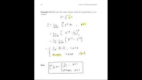 6.6 Improper Integrals