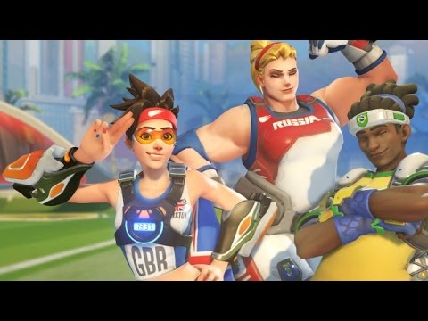 Летние игры в Overwatch - обзор контента, вскрытие 12 контейнеров