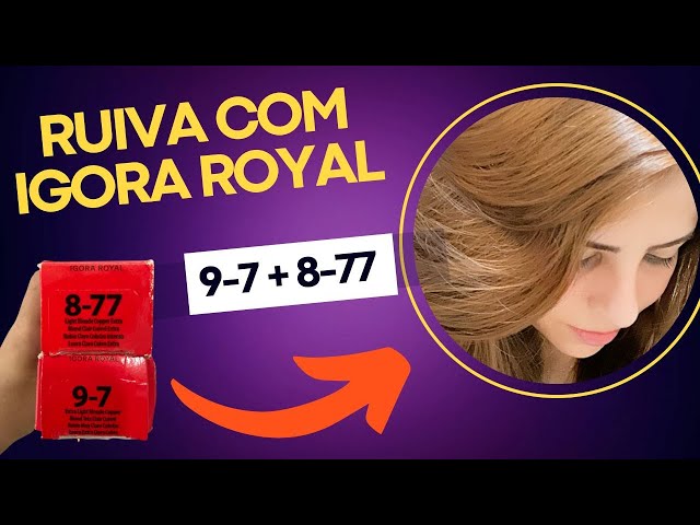 igora ruiva 7 77 ox 30｜Pesquisa do TikTok