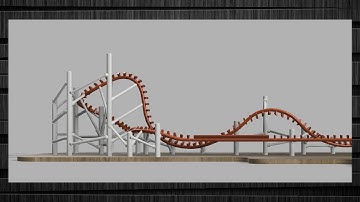 Launch Coaster Layout (Fusion 360)