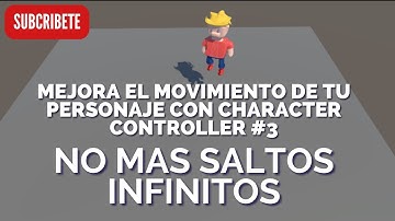 Mejor Script de movimiento #3  Evita los saltos infinitos en tu personaje con un Raycast #unity