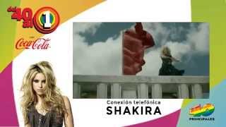 Shakira entrevista radial de los &quot;40 Principales&quot; (España) 14/06/14