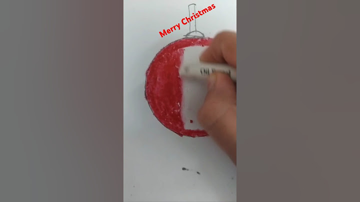 Drawing a Christmas ball! Who's excited for Christmas?!!