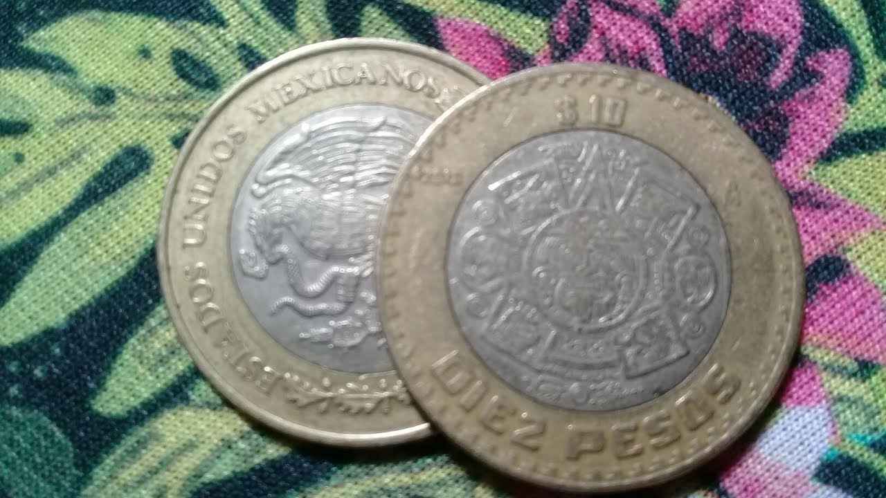 Moeda Bimet lica Dos Estados Unidos Mexicanos Valor Diez Pesos dez moeda-bimet-lica-dos-estados-unidos-mexicanos-valor-diez-pesos-dez