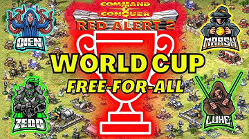 🌎WILD! - Pro FFA | $650 Red Alert 2 World Cup Tournament | Command & Conquer