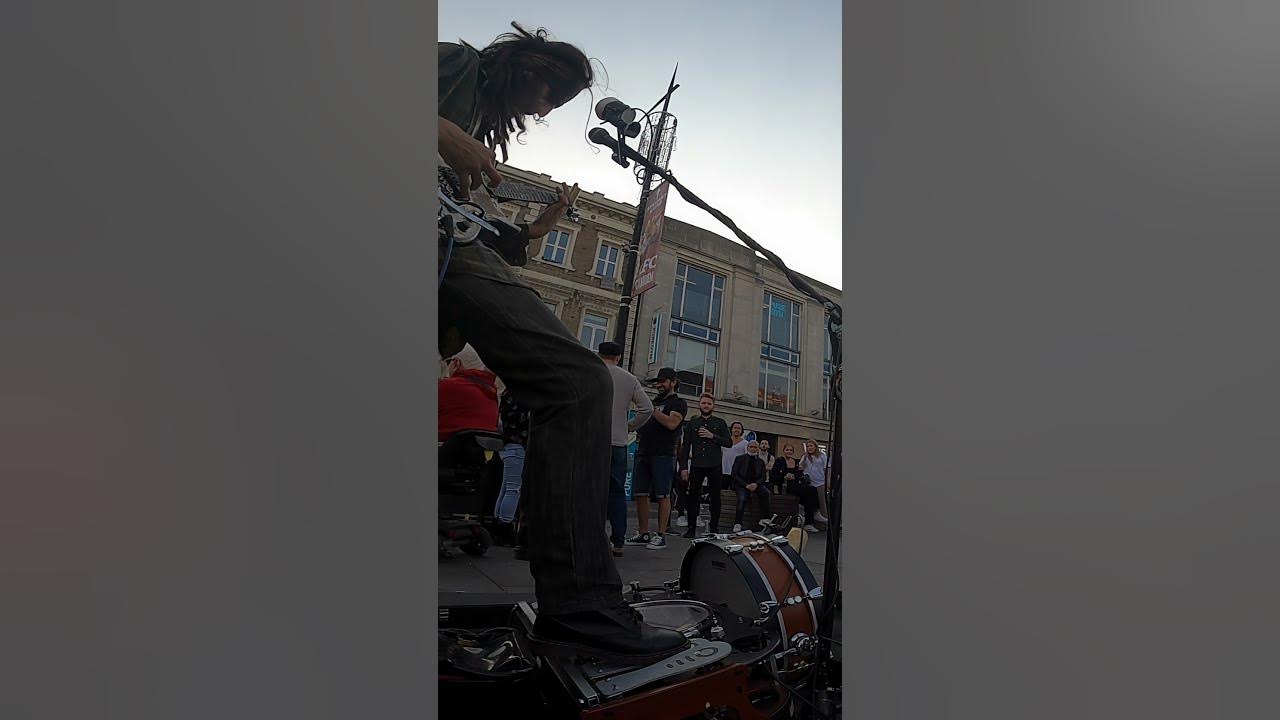 Jamming a new riff in Camden