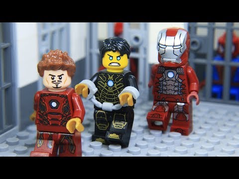 LEGO Avengers Iron Man's suit was Stolen by DeadPool. 