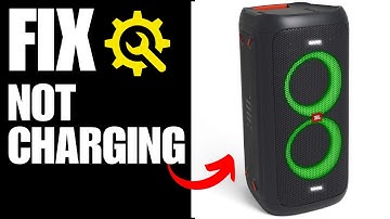 JBL Partybox 100 Not Charging - How To Fix