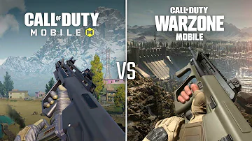 What is the difference between Call of Duty: Warzone and Call of Duty Mobile