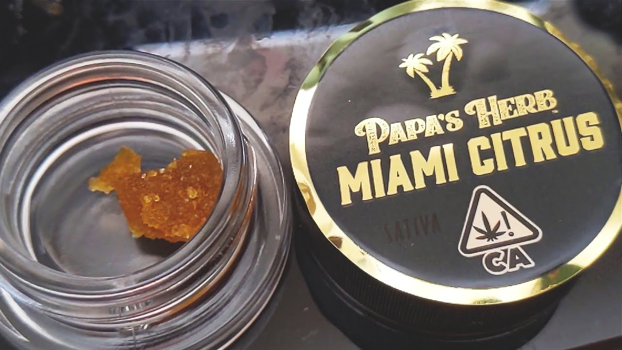 PAPA'S HERB LIVE RESIN IS GOOD!