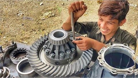 Repair Differential Gear | Broken Differential Gear | amazing technology
