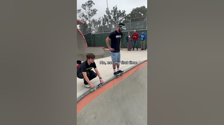 First time at the skatepark 😅