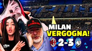 MILAN - ATALANTA 2-3 | DISASTRO TOTALE! CHAMPIONS A GROSSO RISCHIO! MILANOLOGO SU TUTTE LE FURIE! 🤬