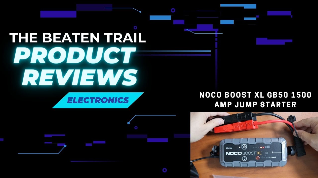 NOCO Boost XL GB50 1500 Amp 12-Volt UltraSafe Lithium Jump Starter 
