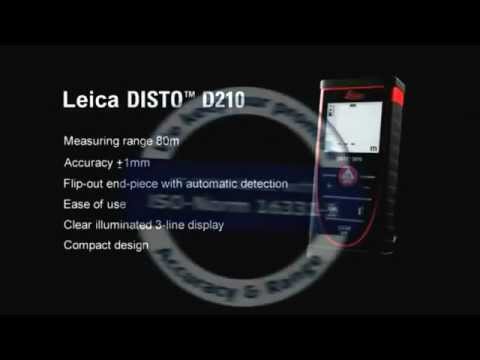 Leica Entfernungsmesser D210 : Leica disto d laser entfernungsmesser shop youtube