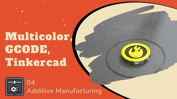 04 | Two Color Prints | Tinkercad | GCode
