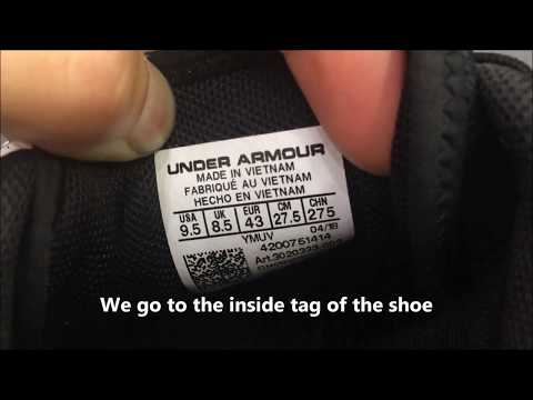 under armour tag