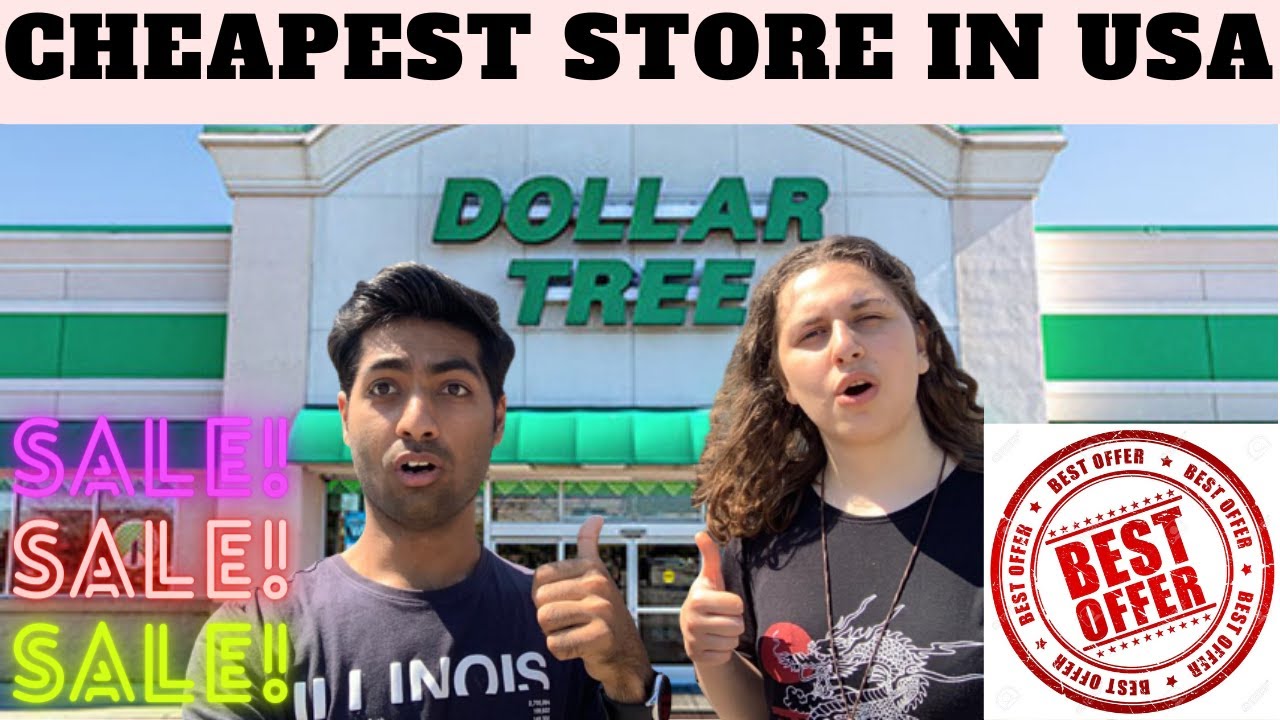 Cheapest store in America Everything in 1 Dollar Dollar Tree YouTube