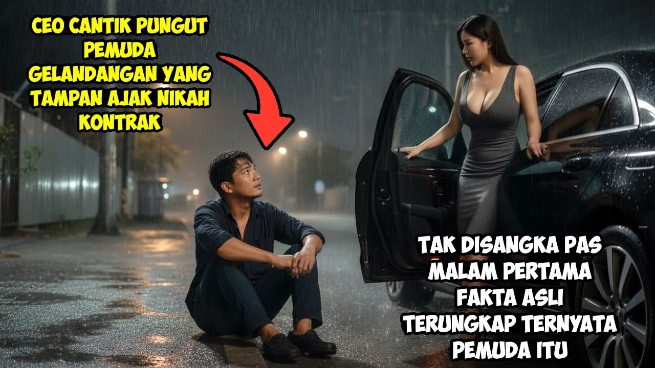 CEO CANTIK PUNGUT GELANDANGAN TAMPAN AJAK NIKAH KONTRAK.  PAS MLM PERTAMA FAKTA ASLI TERUNGKAP