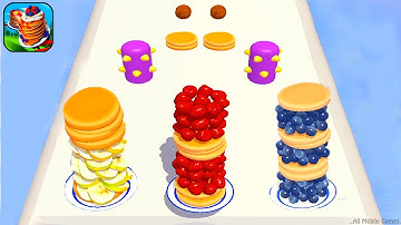 Pancake Run - Gameplay Walkthrough IOS,Android Part 18 (Level 61-63)