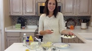 Celebrity How To Make Spooky Spider Deviled Eggs | Halloween | Six Sisters Stuff Wealth