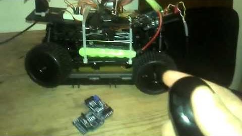 RC Car controlled by Arduino and Wii Nunchuck