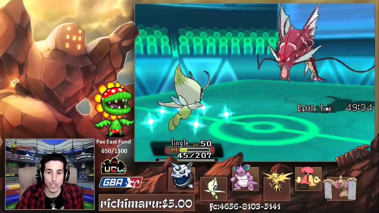 Pokerus vs Nipps Rematch UU vs OU Nipps  ORAS Pokemon Battle