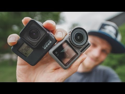 DJI Osmo Action VS GoPro Hero 7 Black - Side by Side COMPARISON!