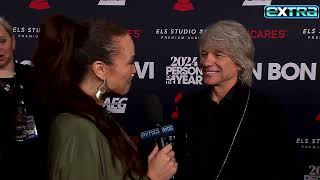 Jon Bon Jovi on MusiCares Honor \& Kids’ Upcoming WEDDINGS! (Exclusive)