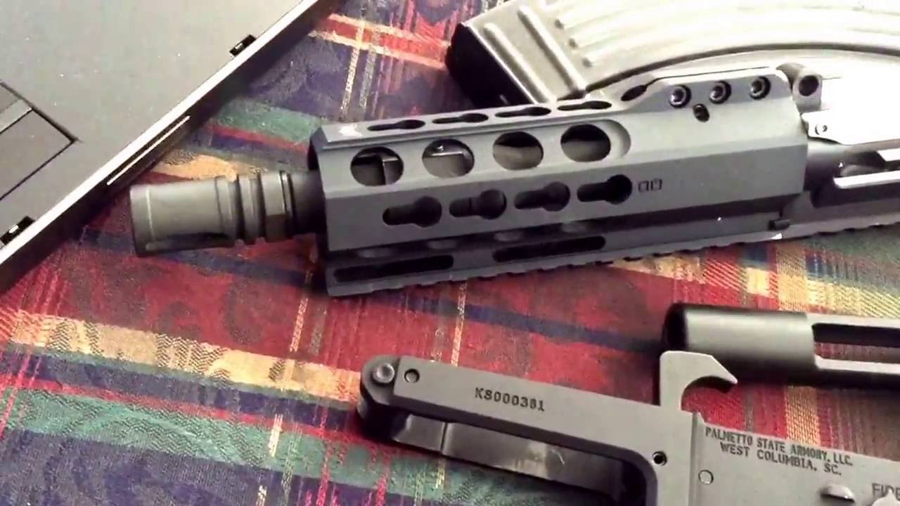 PSA's KS 47 lower with mil spec upper mod YouTube