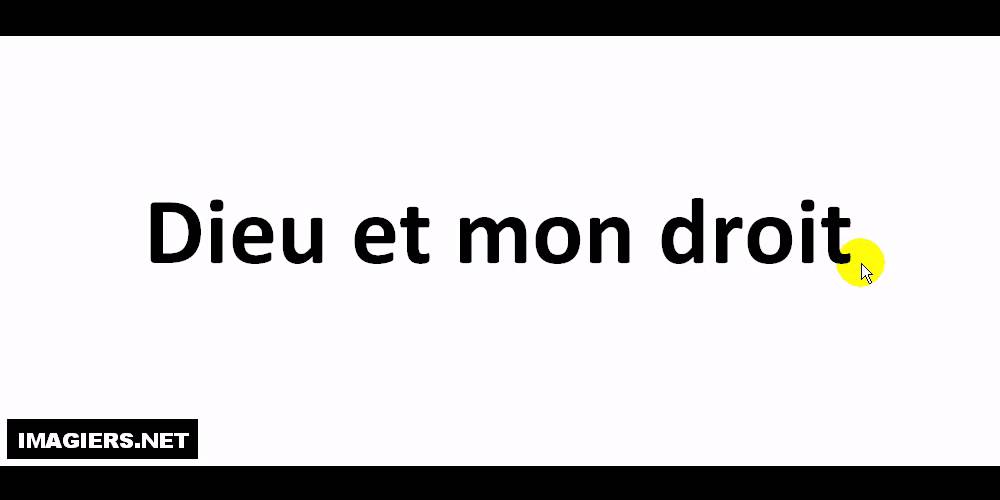 How To Pronounce Dieu Et Mon Droit Youtube