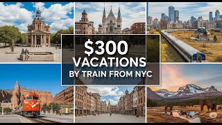$300 Vacations by Train from NYC #train #travel #trip #vacation #nyc #rail