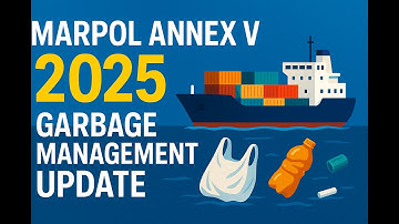 MARPOL Annex V 2025 - New Garbage Management Rules for Ships