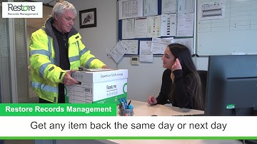 Restore Records Management Overview in 60 Seconds