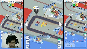 Idle Port Tycoon Gameplay Walkthrough Android iOS #3 (Gismart)