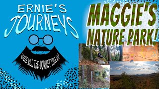 MAGGIE’S NATURE PARK in GREENWOOD, MAINE! Fall leaves and great views of Twitchell and South Pond!