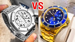 AP vs Rolex - Audemars Piguet Royal Oak Offshore and Rolex Submariner Gold. Which is Better?