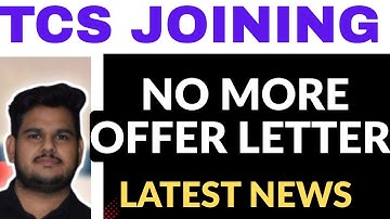 Tcs Onboarding Updates News | Tcs Offer Letters no Joining | Joining Cancel ???