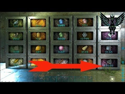 Dedicated Massive Storage Automating Collection Process Structures Plus Ark Survival Evolved Youtube