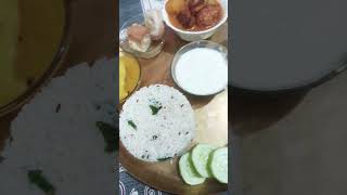 Lunch thali 😋#reels #food# Home style cooking #cooking #