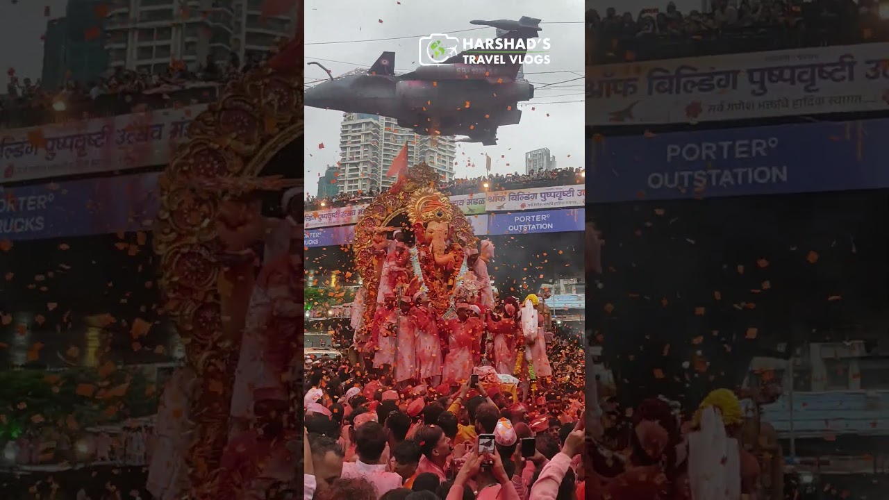 Lalbaugcha Raja Visarjan 2025 | Harshad's Travel Vlogs