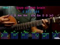 love on the brain rihanna guitar chords