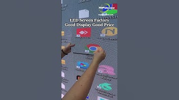 LED display — Snap-on magnetic panels, setup in seconds#ledscreen #leddisplay #shorts